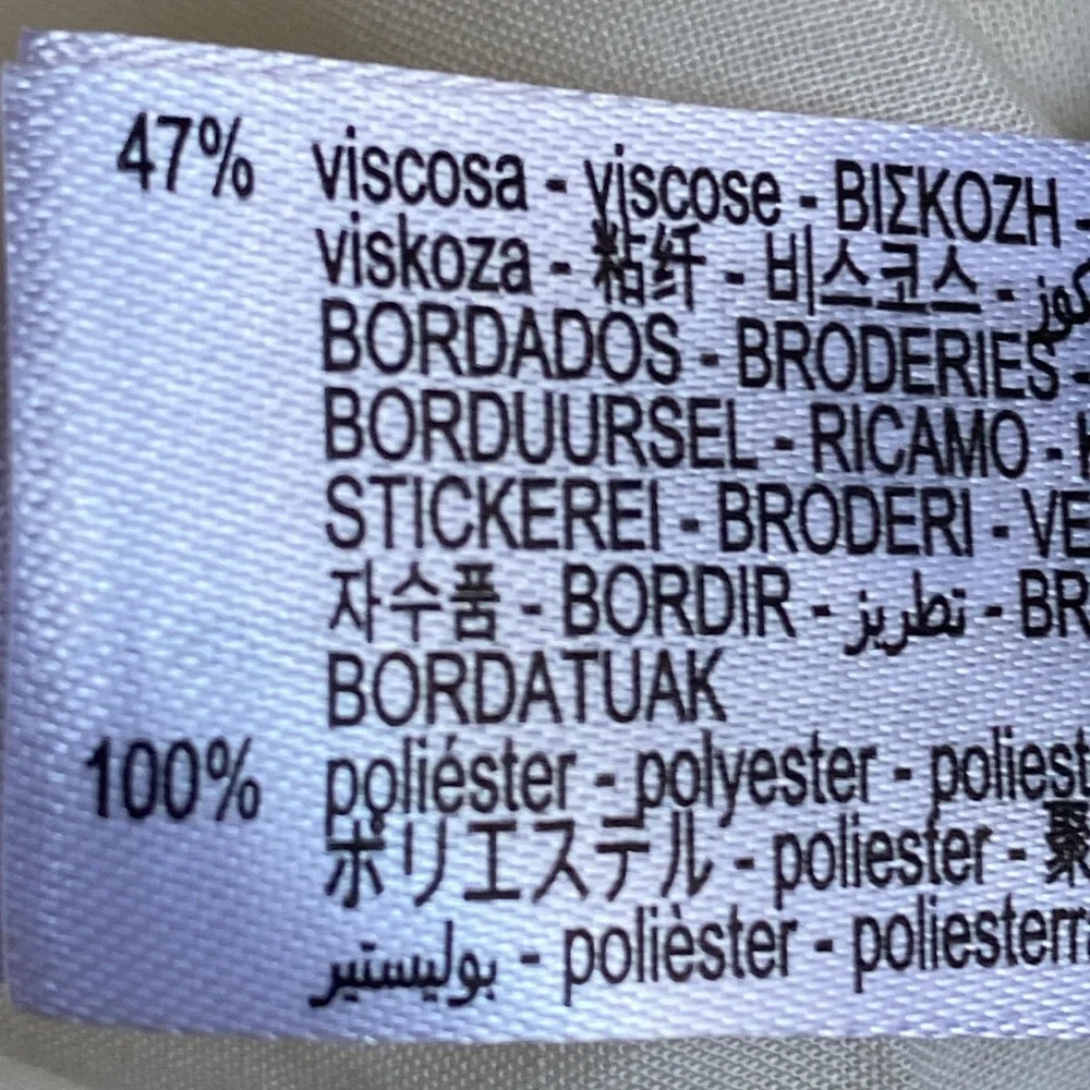 NWT. Zara ZW Collection Oyster-White Embroidered Midi Dress. Size XS. - Picture 14 of 15